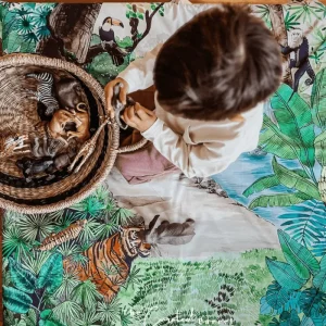 Wonderie // Deep in the jungle Play Cloth> Safari Theme