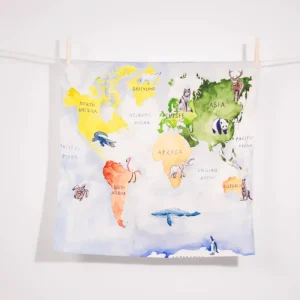 Wonderie // Our World Play Cloth * Pre-Order End Feb Delivery *> Educational Play