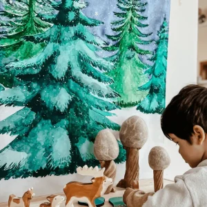 Wonderie // The Christmas pine> Woodland & Magical Fairies Theme