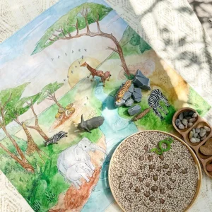 Wonderie // The Plains of Africa Play Cloth> Safari Theme