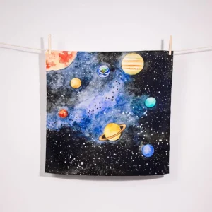 Wonderie // The Solar System Play Cloth> Space Theme