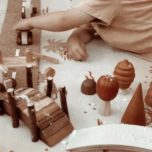 QToys Wooden Bridge> Small World Play
