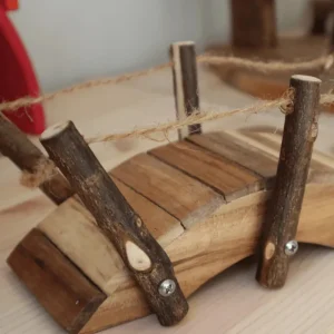 QToys Wooden Bridge> Small World Play
