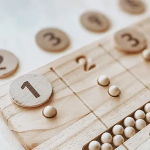 Family Rulers Wooden Counting Board> Educational Play