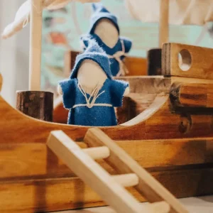 QToys Wooden Pirate Ship> Bestsellers | Small World Play