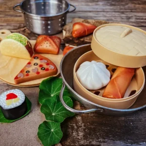 Yellow Door // Foods Of The World> Sensory Play | Food Play