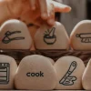 Yellow Door // Mud Kitchen Process Stones> Sensory Play