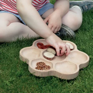 Yellow Door // Natural Flower Tray (7 section)> Sensory Play