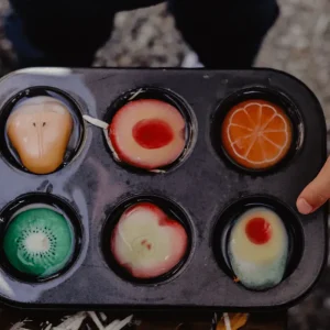 Yellow Door // Sensory Play Stones - Fruits> Sensory Play | Educational Play