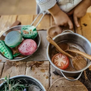 Yellow Door // Sensory Play Stones - Vegetables> Sensory Play | Educational Play