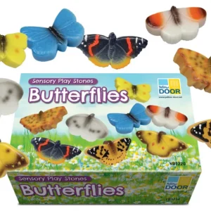 Yellow Door // Sensory Play Stones - Butterflies> Sensory Play