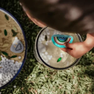 Yellow Door // Weather Stones> Sensory Play